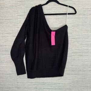 Lilly Pulitzer Sweater Women Large  Off Shoulder Maura Wool  Holiday 2025